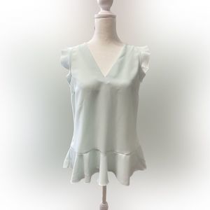 Banana Republic Blouse Size XS Powder Blue
